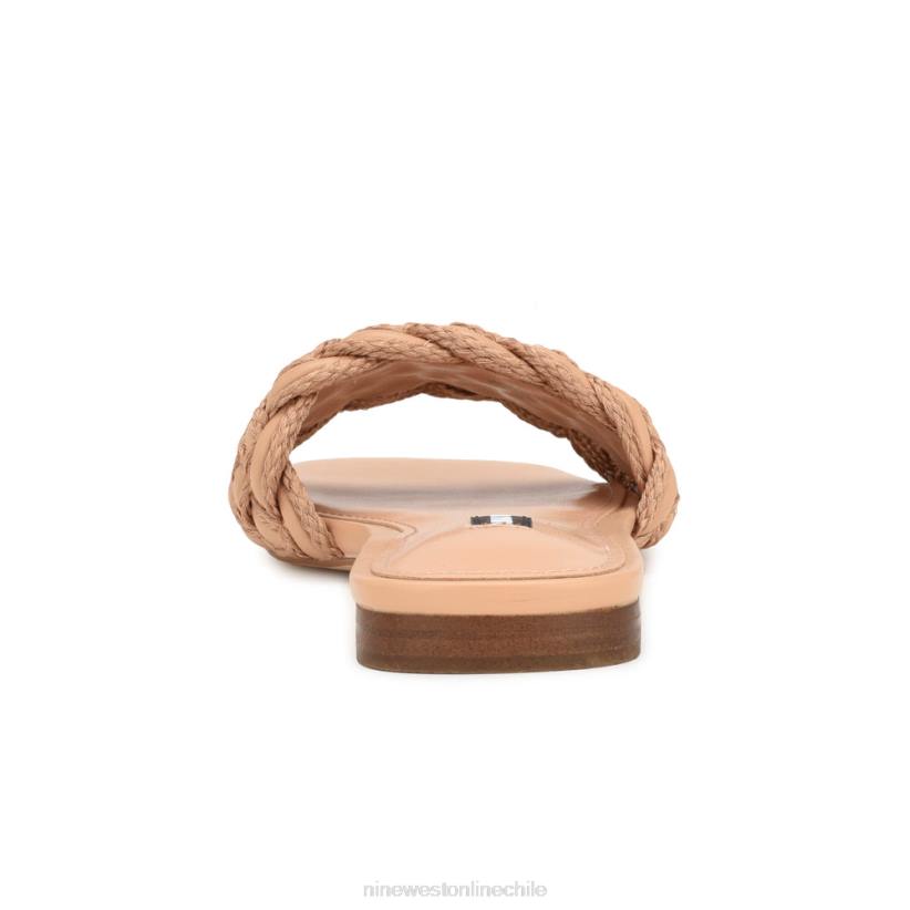 Nine West sandalias planas maci 2Z2T6 natural Nine West sandals