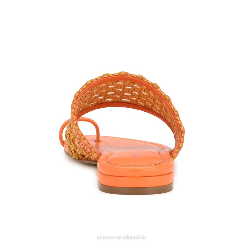 Nine West sandalias planas nolah 2Z2T33 ombre amarillo anaranjado Nine West chile outlet