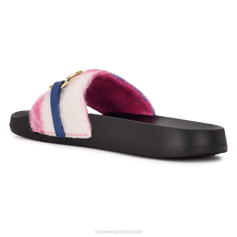 Nine West sandalias planas slinks 2Z2T69 cuadros múltiples Nine West chile outlet