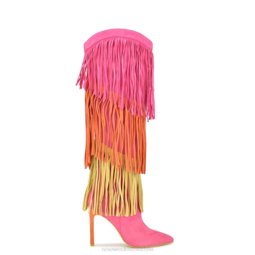 Nine West botas de tacón con borlas 2Z2T1501 ante rosa/naranja/amarillo Nine West zapatillas chile Nine West botas de tacón con borlas 2Z2T1501 ante rosa/naranja/amarillo Nine West zapatillas chile