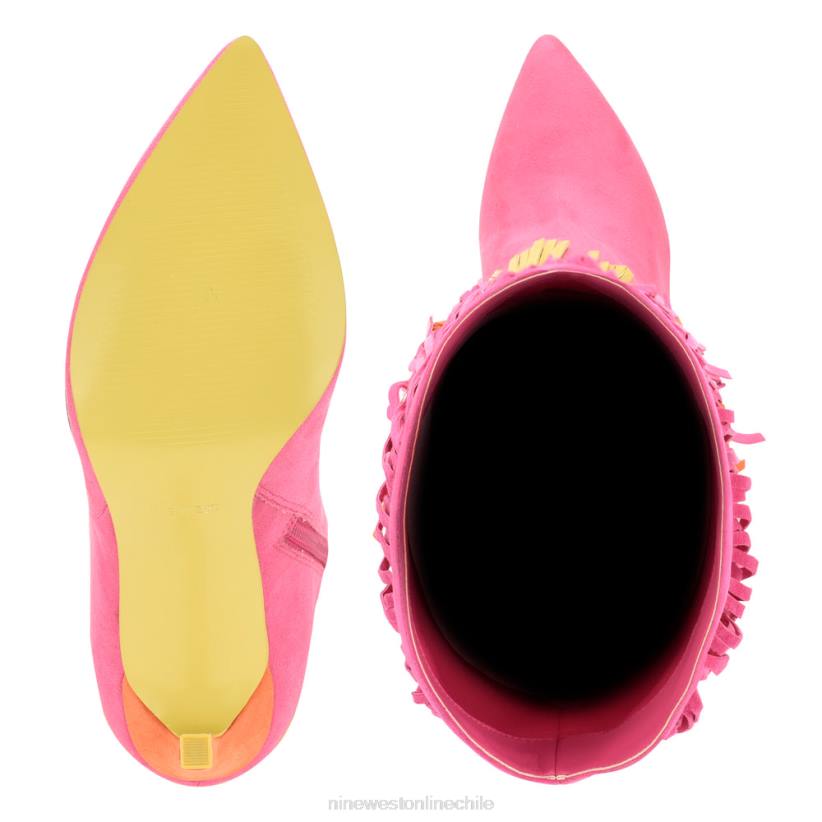 Nine West botas de tacón con borlas 2Z2T1501 ante rosa/naranja/amarillo Nine West zapatillas chile