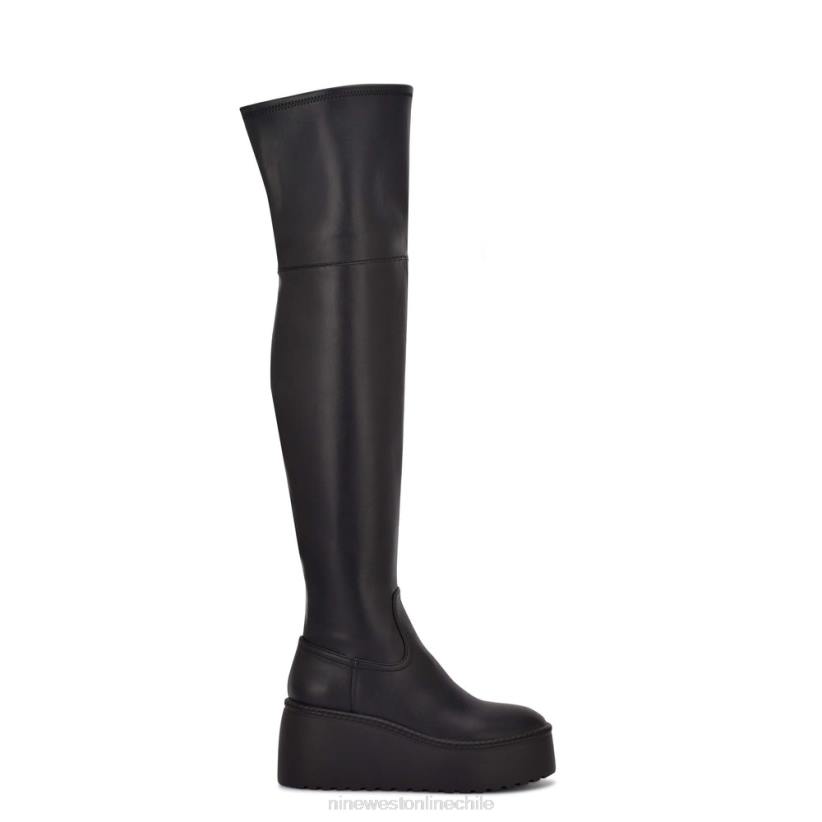 Nine West botas hojo con plataforma por encima de la rodilla 2Z2T2926 negro Nine West chile outlet