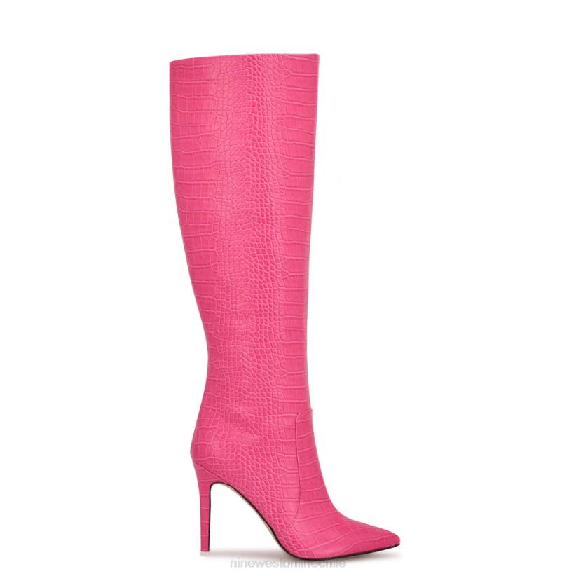 Nine West botas tacon taler 2Z2T913 cocodrilo rosa en relieve Nine West zapatillas chile
