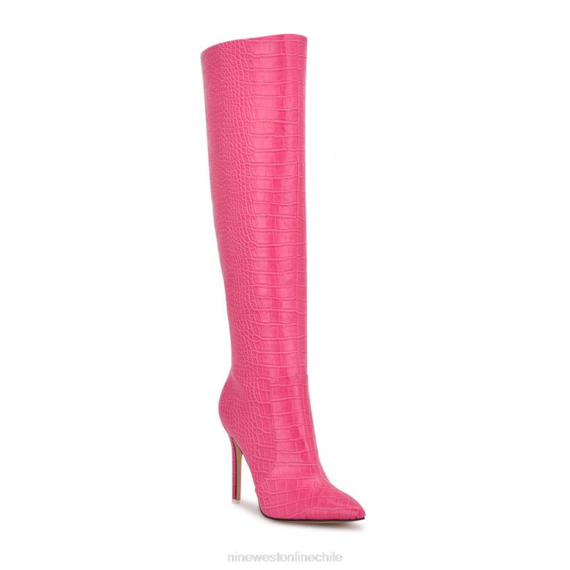 Nine West botas tacon taler 2Z2T913 cocodrilo rosa en relieve Nine West zapatillas chile