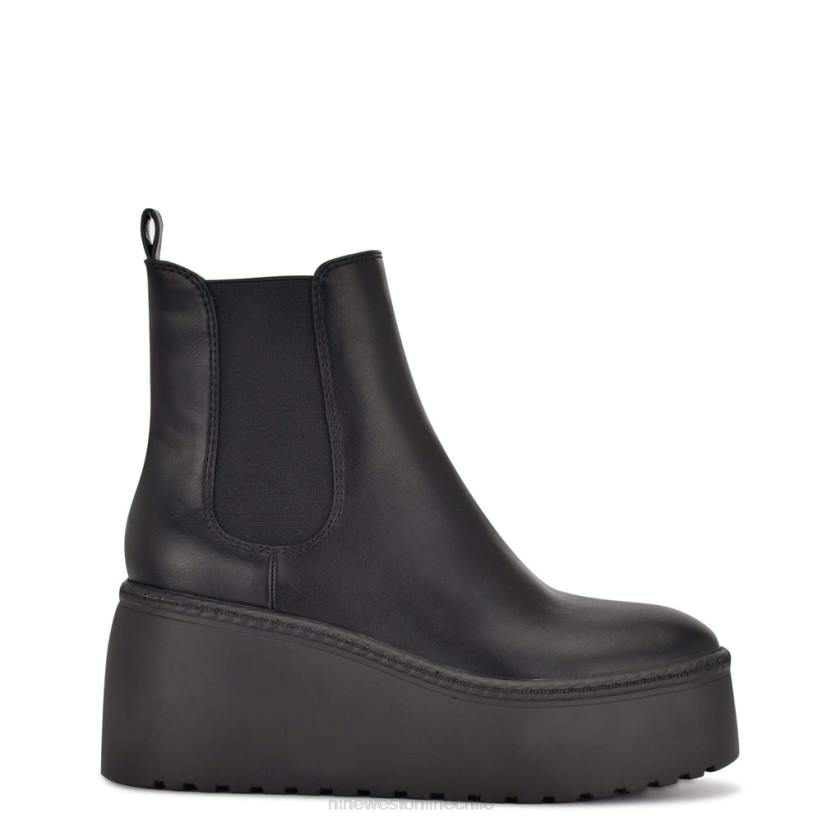 Nine West botines chelsea con plataforma henrita 2Z2T2928 negro Nine West shoes