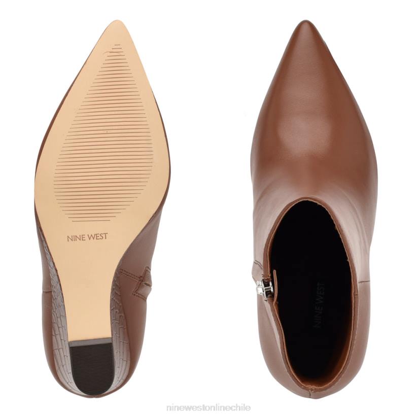 Nine West botines con cuña paes 2Z2T1140 cuero marrón Nine West sandals