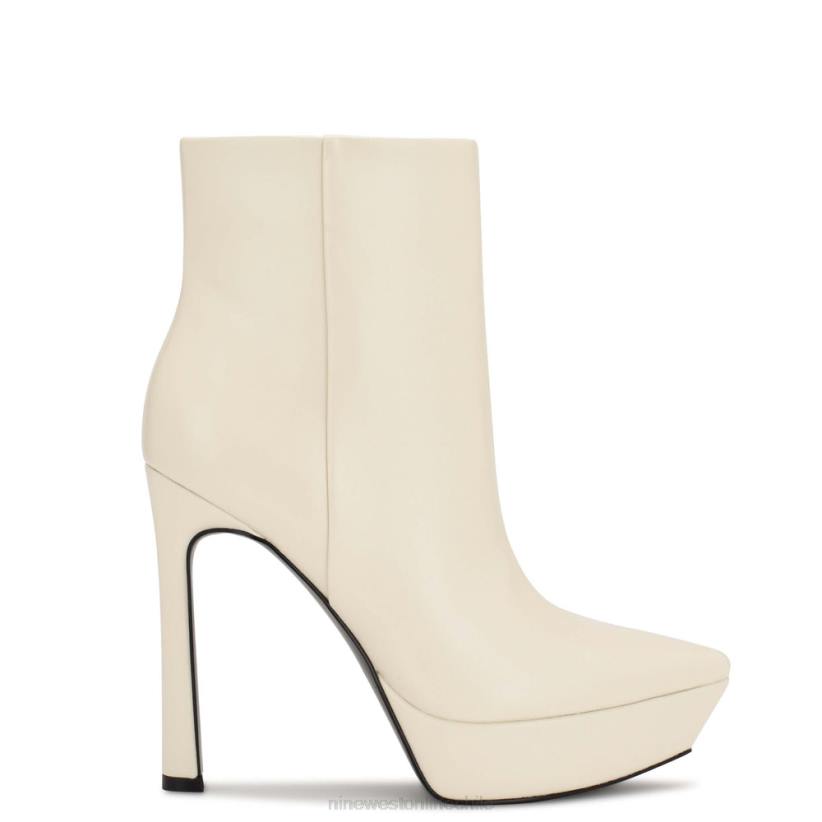 Nine West botines con plataforma loraa 2Z2T2923 crema elegante Nine West sandals