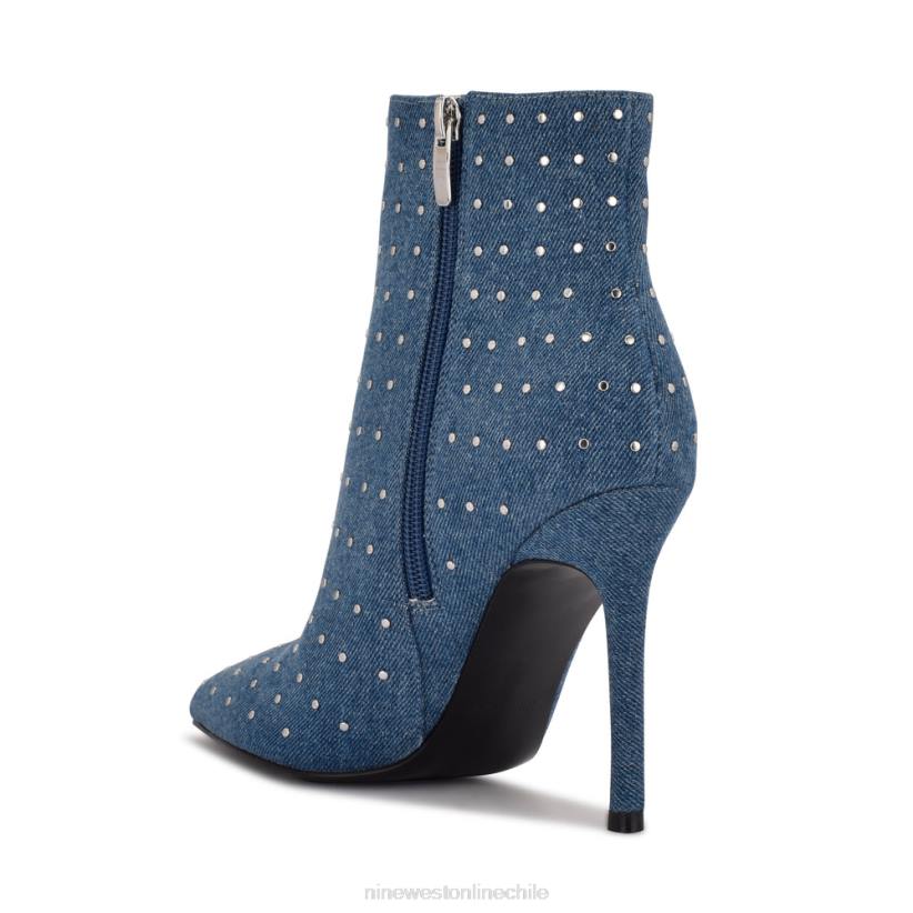 Nine West botines de vestir farrah 2Z2T1658 mezclilla tachonada Nine West chile carteras