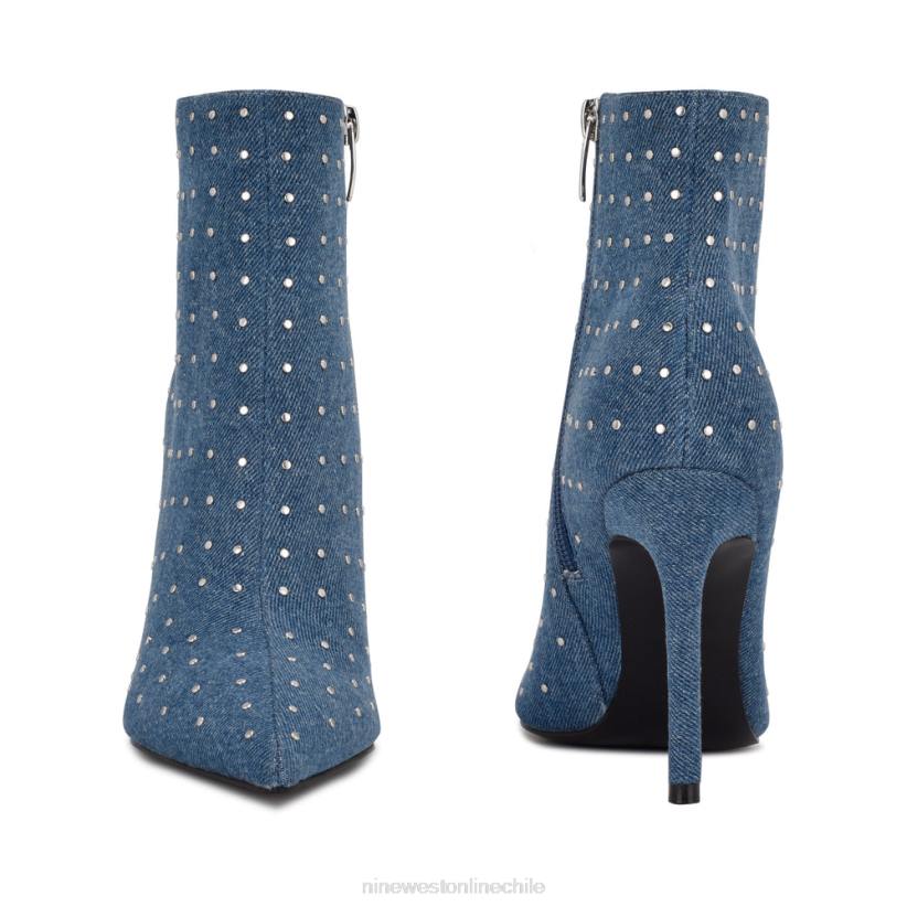 Nine West botines de vestir farrah 2Z2T1658 mezclilla tachonada Nine West chile carteras