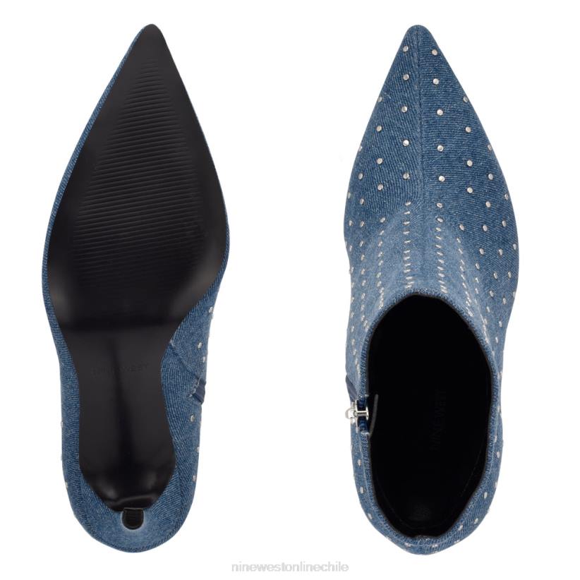 Nine West botines de vestir farrah 2Z2T1658 mezclilla tachonada Nine West chile carteras