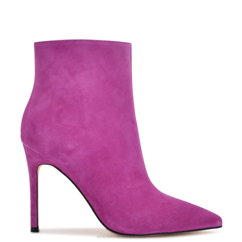 Nine West botines de vestir farrah 2Z2T950 gamuza magenta Nine West chile carteras