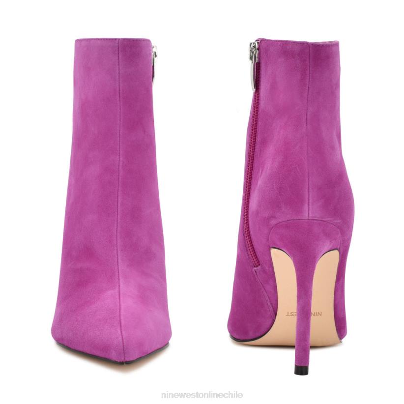 Nine West botines de vestir farrah 2Z2T950 gamuza magenta Nine West chile carteras