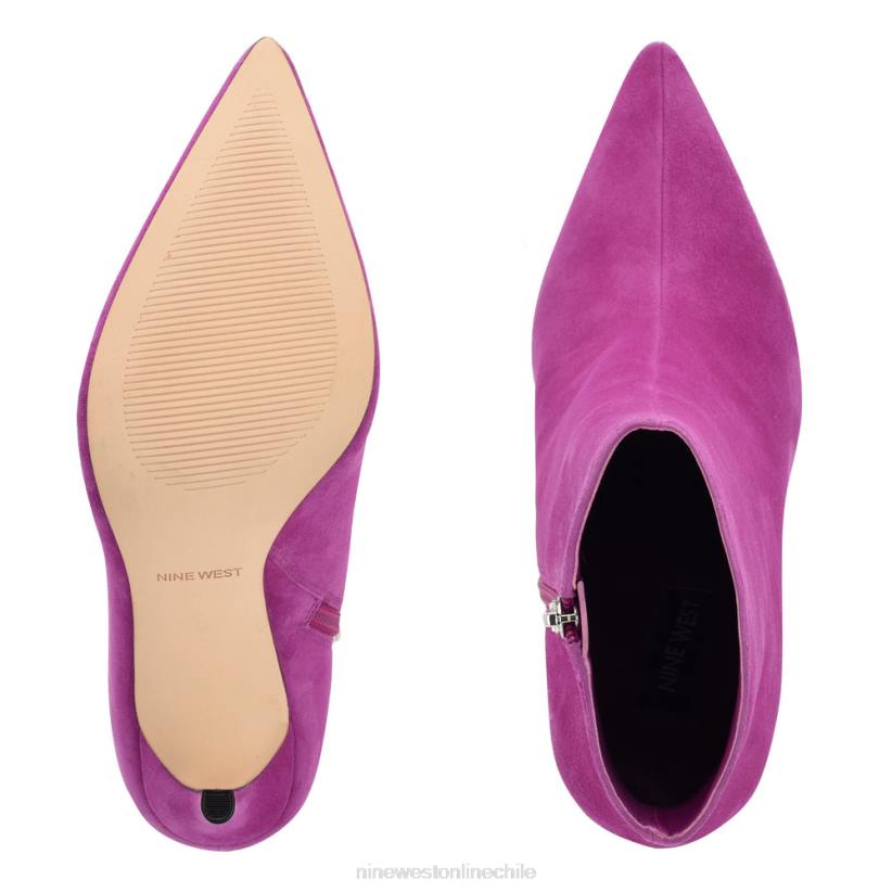 Nine West botines de vestir farrah 2Z2T950 gamuza magenta Nine West chile carteras