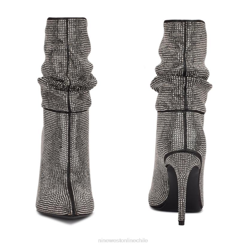 Nine West botines de vestir jenn 2Z2T1868 gamuza plateada brillante Nine West chile carteras