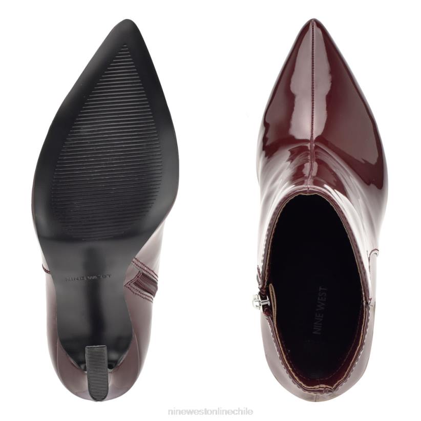 Nine West botines de vestir torrie 2Z2T1494 patente de vino Nine West sandals