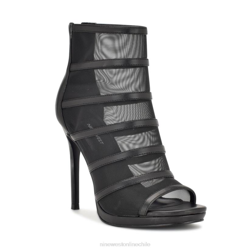 Nine West botines peep toe de malla larang 2Z2T1782 negro Nine West sandals