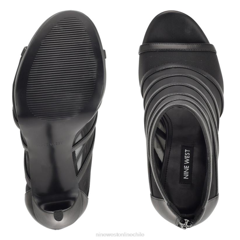 Nine West botines peep toe de malla larang 2Z2T1782 negro Nine West sandals