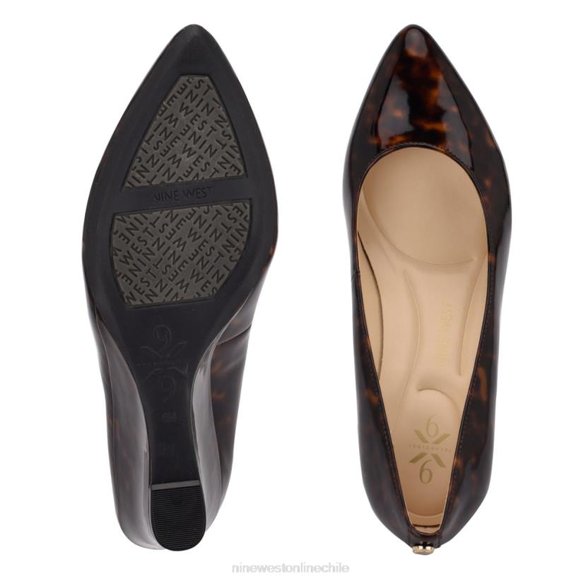 Nine West cuñas de vestir cal 9x9 2Z2T1146 tortuga marrón Nine West sandals