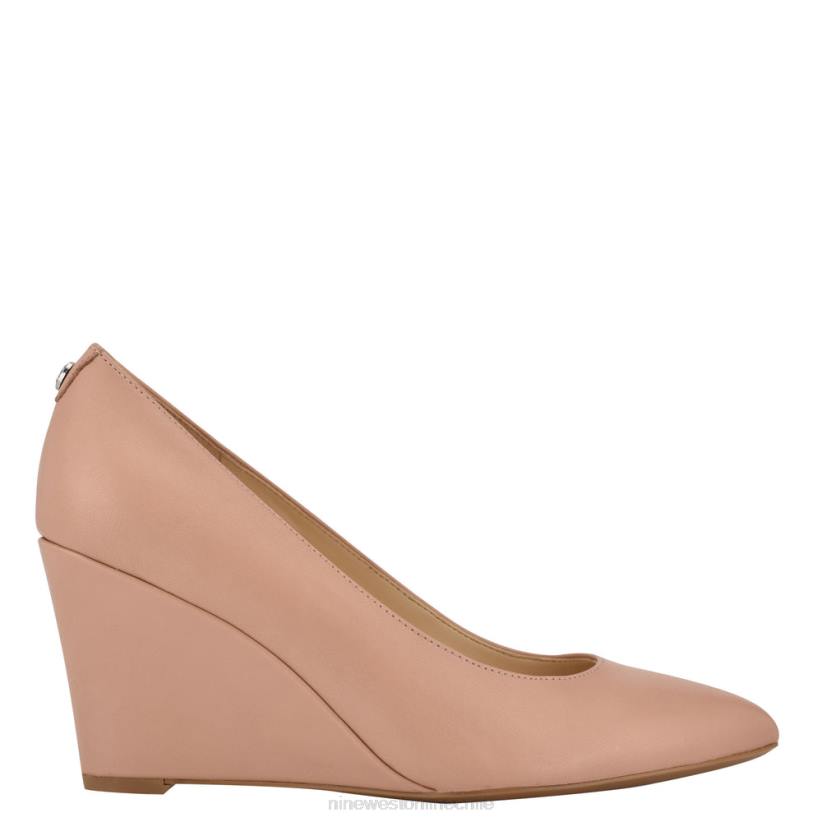 Nine West cuñas de vestir cal 9x9 2Z2T791 cuero apenas desnudo Nine West shoes Nine West cuñas de vestir cal 9x9 2Z2T791 cuero apenas desnudo Nine West shoes