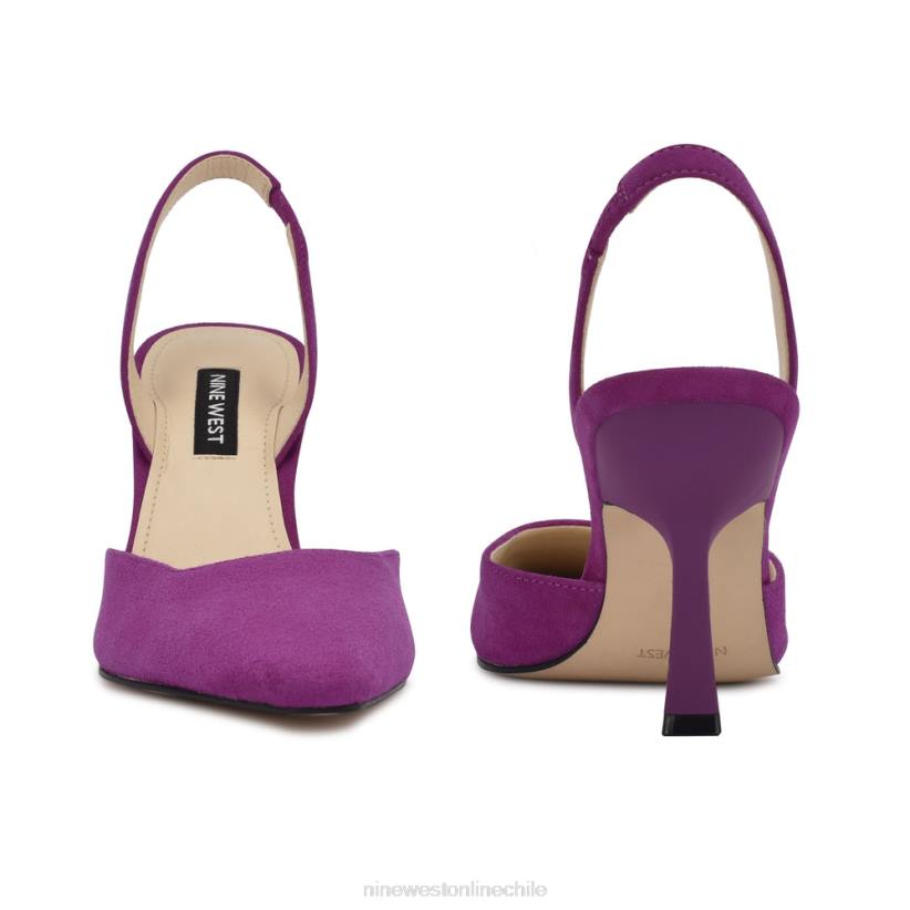 Nine West Date prisa, zapatos destalonados con tacón y punta recortada 2Z2T1056Nine West sandals