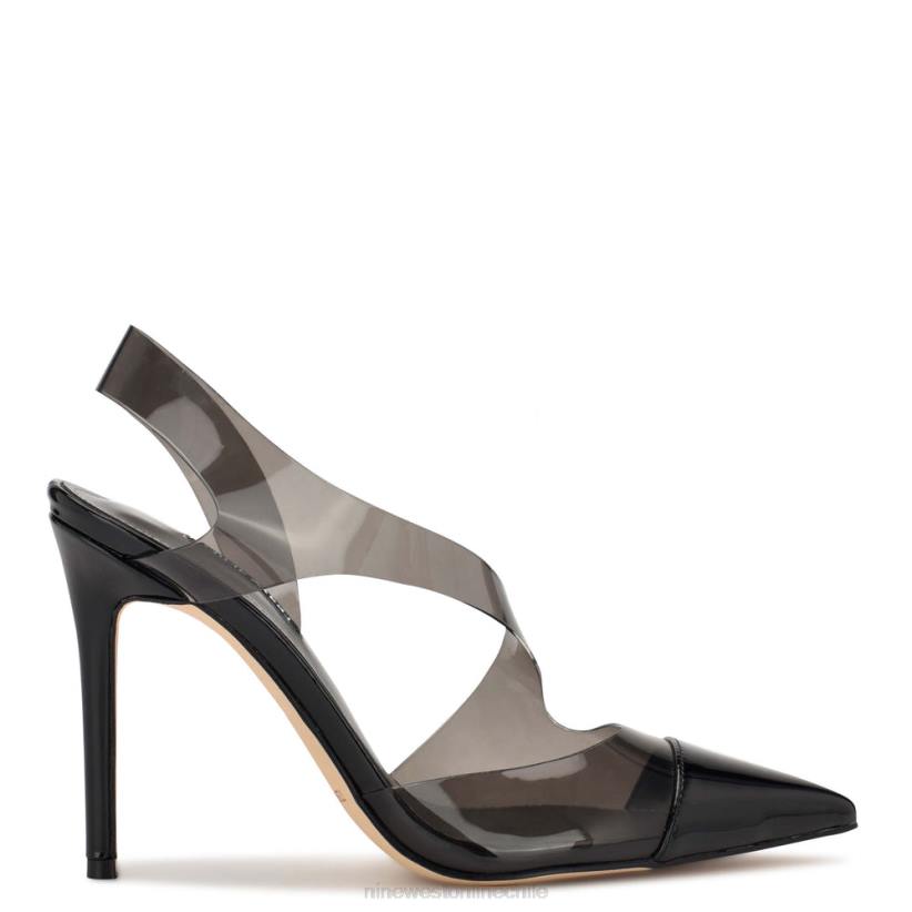 Nine West impecables zapatos de tacón con tira trasera y puntera puntiaguda 2Z2T1412 negro/humo Nine West chile carteras Nine West impecables zapatos de tacón con tira trasera y puntera puntiaguda 2Z2T1412 negro/humo Nine West chile carteras