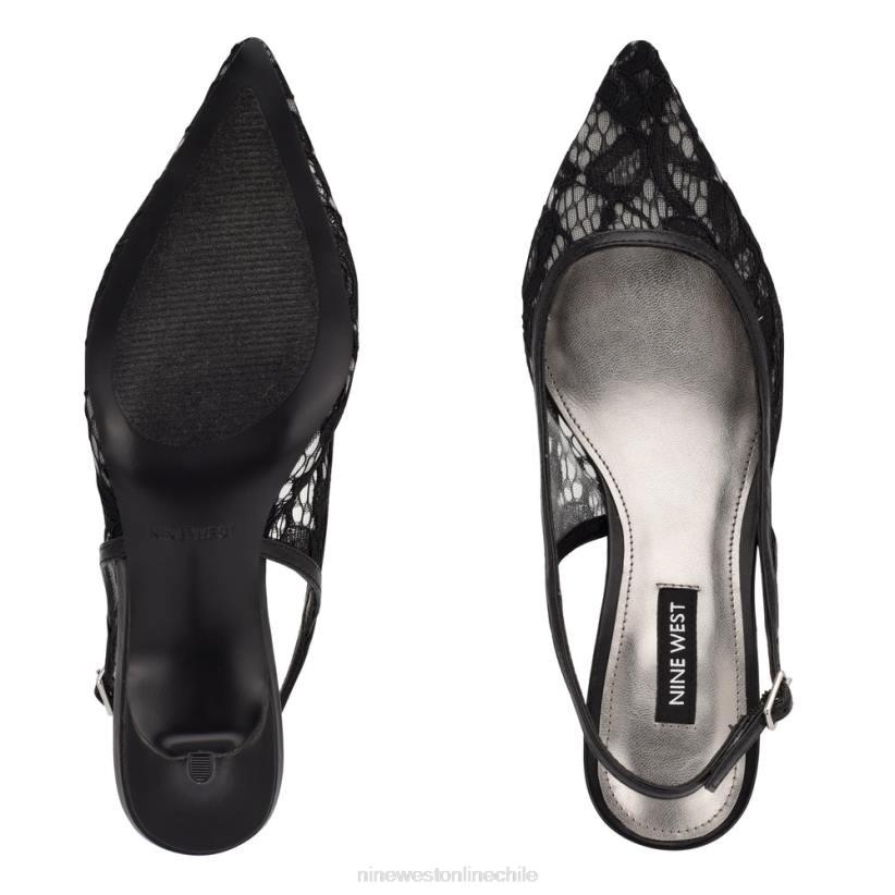 Nine West tacones destalonados arena 2Z2T1093 encaje negro Nine West zapatillas chile