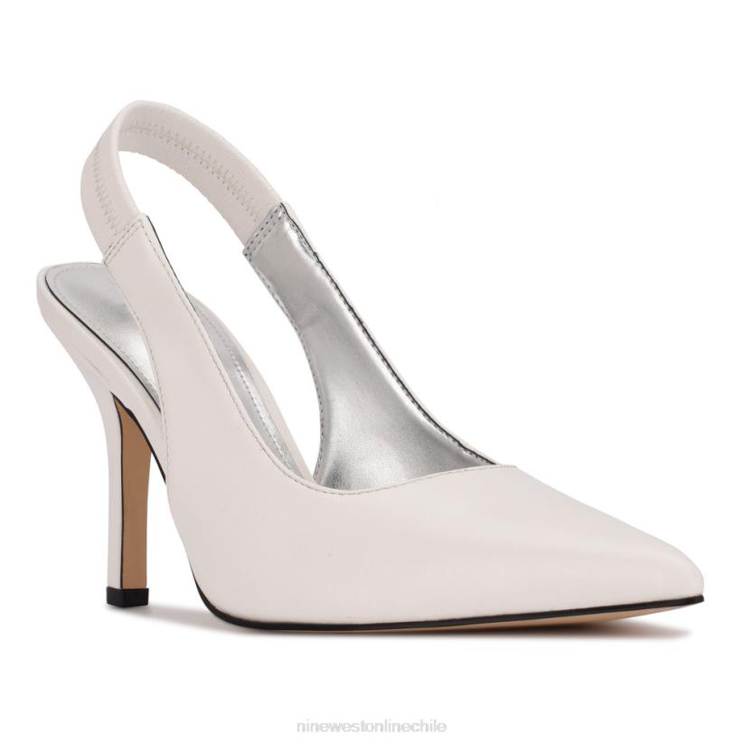 Nine West zapatos de tacón ciser 2Z2T1114 blanco Nine West cartera negra