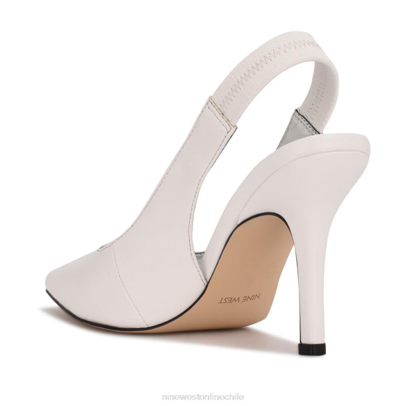 Nine West zapatos de tacón ciser 2Z2T1114 blanco Nine West cartera negra