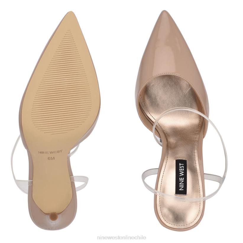 Nine West zapatos de tacón con tira trasera 2Z2T1126Nine West cartera negra