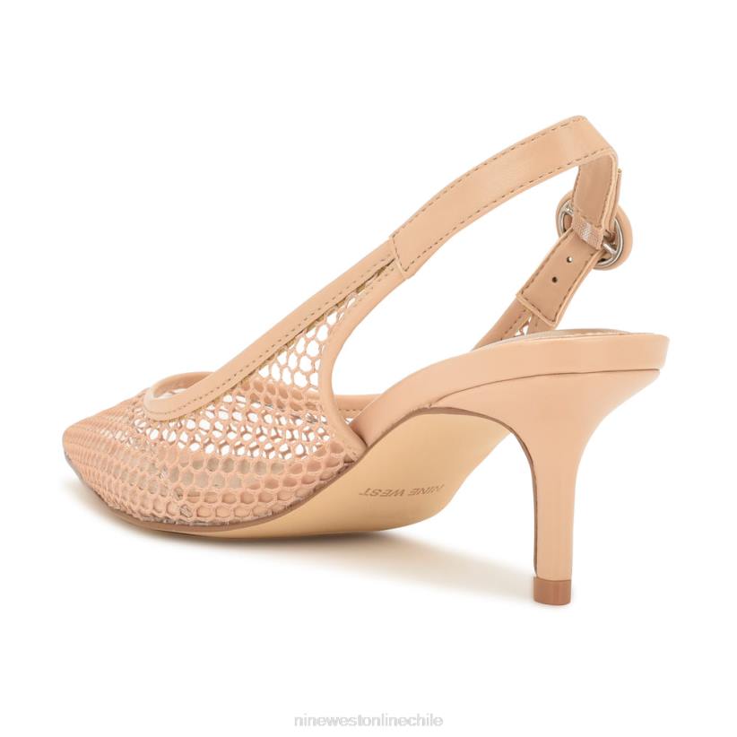 Nine West zapatos de tacón con tira trasera de malla 2Z2T1406 rubor cálido/claro Nine West chile carteras