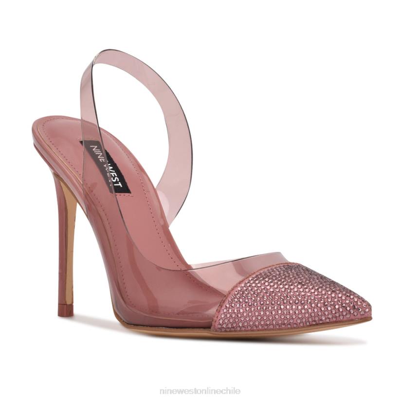 Nine West zapatos de tacón francin 2Z2T1108 rosa/claro Nine West cartera negra