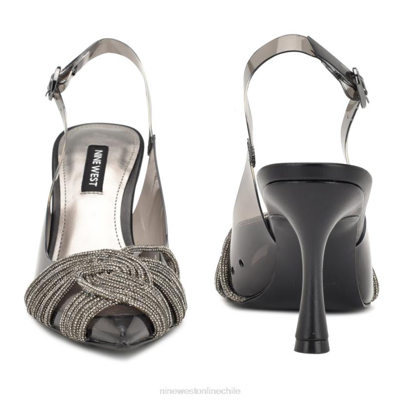 Nine West zapatos de tacón nalan 2Z2T1792 negro/cristal transparente Nine West cartera negra