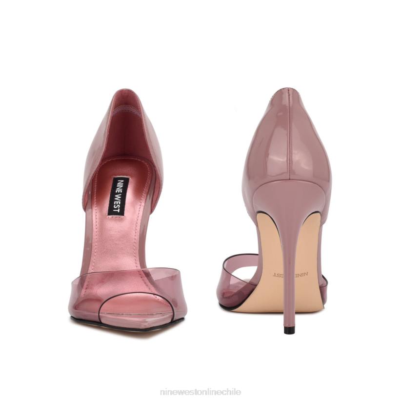 Nine West precio de bombas peep toe 2Z2T1310 charol rosa/claro Nine West chile carteras