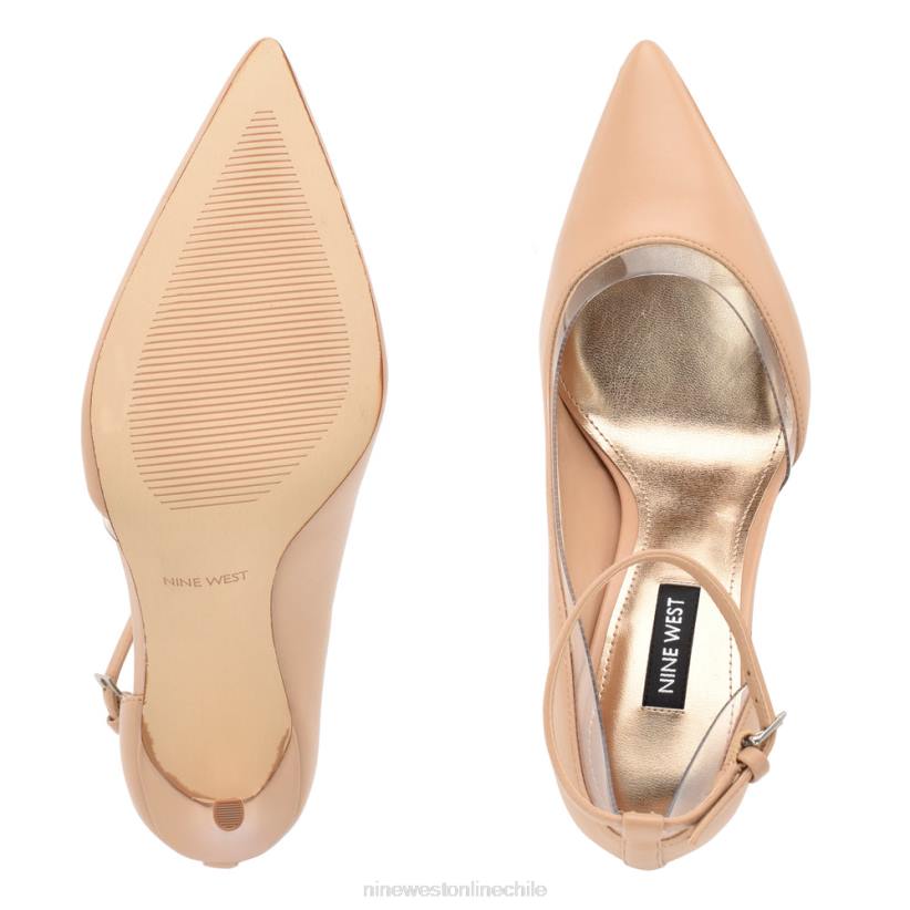 Nine West zapatos de tacón con correa en el tobillo 2Z2T1334 rubor cálido Nine West chile carteras