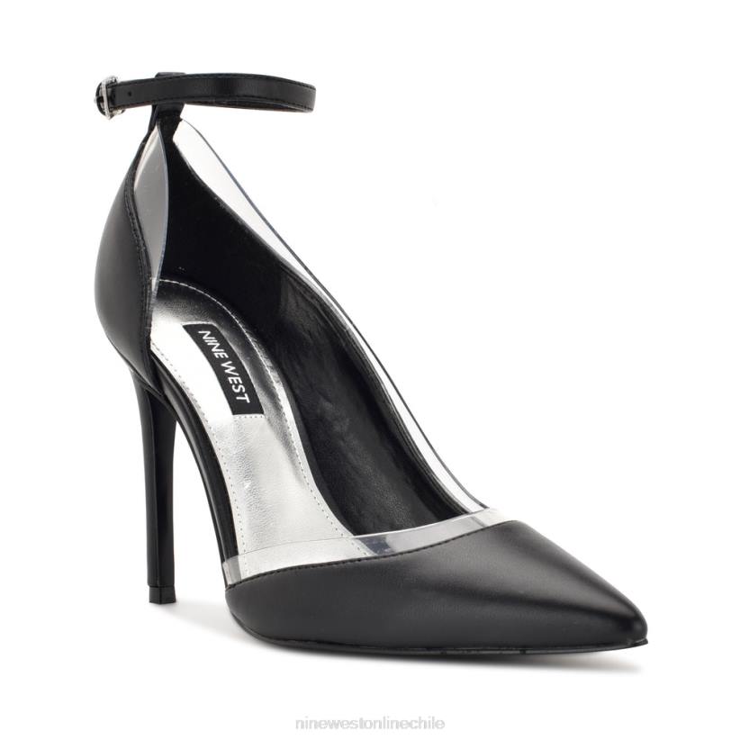 Nine West zapatos de tacón con correa en el tobillo 2Z2T1337 negro Nine West shoes