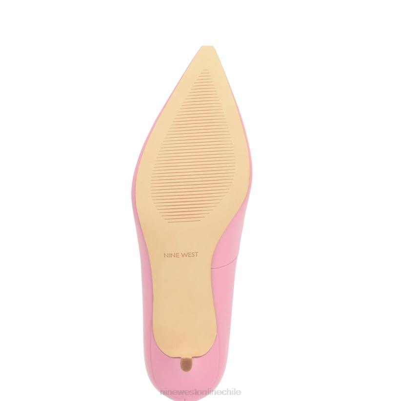 Nine West zapatos de tacón con punta puntiaguda arlene 2Z2T1156 rosa Nine West cartera negra