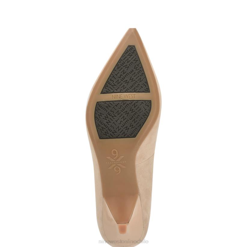 Nine West zapatos de tacón con punta puntiaguda kuna 9x9 2Z2T1148 gamuza apenas desnuda Nine West chile carteras