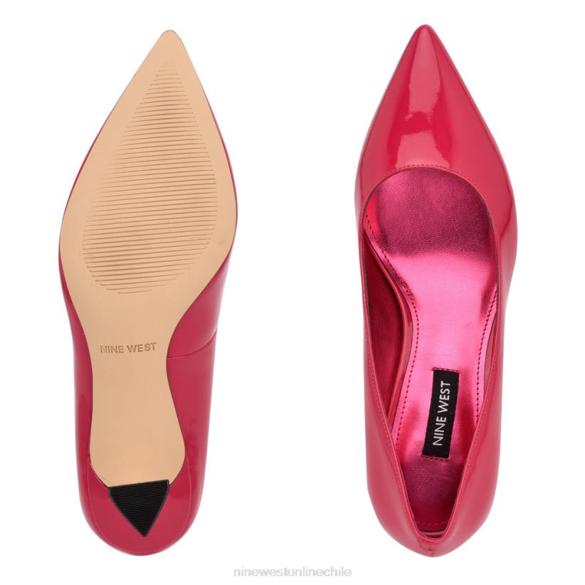 Nine West zapatos de tacón con punta puntiaguda 2Z2T1227 patente magenta Nine West chile outlet