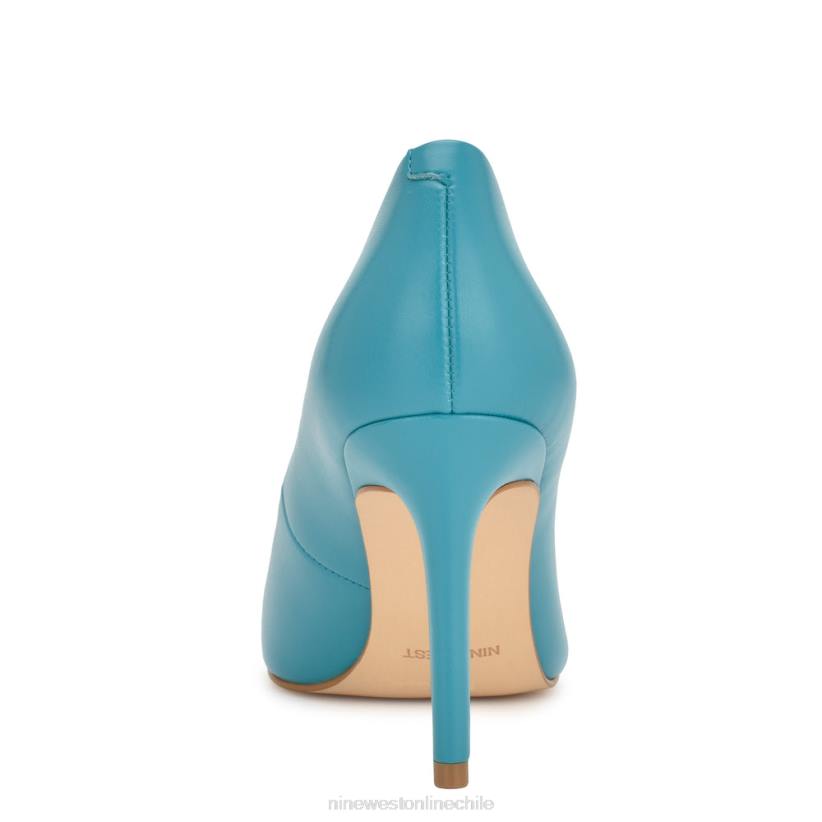 Nine West zapatos de tacón con punta puntiaguda ezra 2Z2T1182 azul aguamarina oscuro Nine West sandals