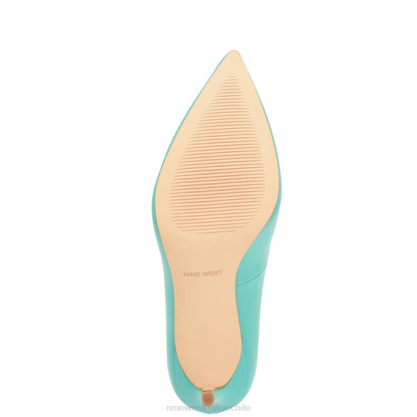 Nine West zapatos de tacón con punta puntiaguda ezra 2Z2T1184 verde aguamarina Nine West chile carteras