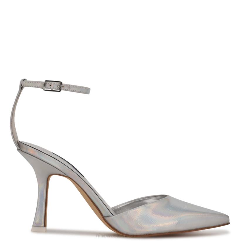 Nine West zapatos de tacón con tira en el tobillo y puntera puntiaguda 2Z2T1210Nine West cartera negra