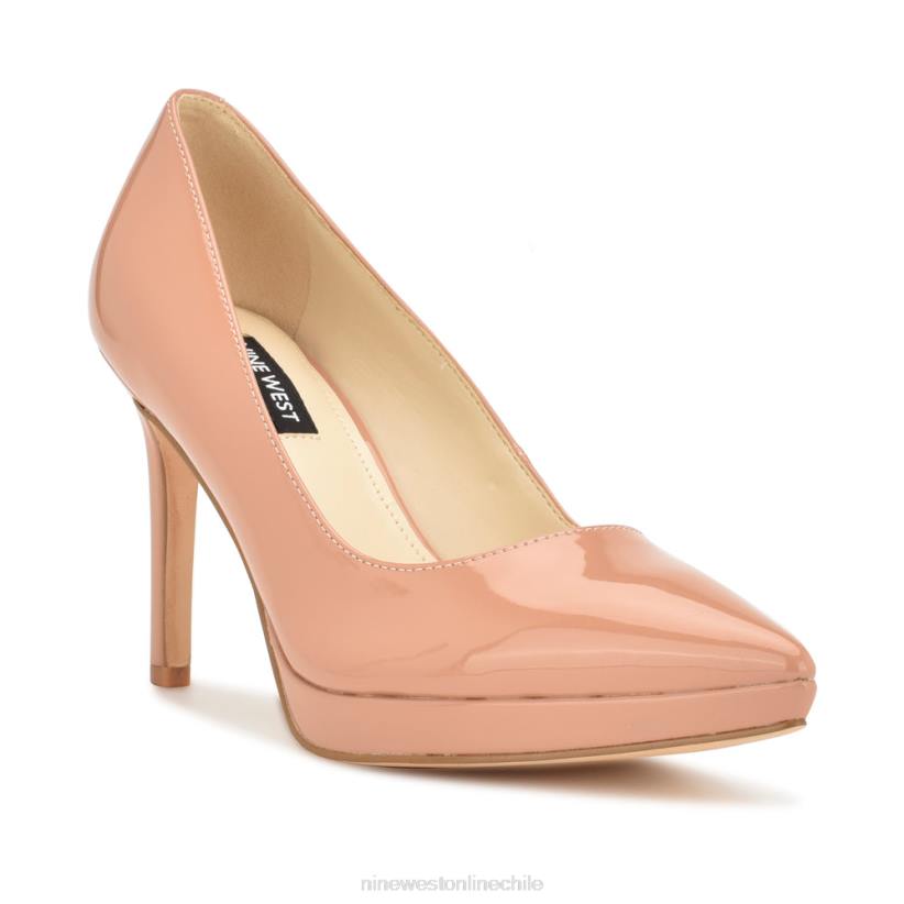 Nine West zapatos de tacón shelbe con plataforma 2Z2T1195 patente desnuda Nine West zapatillas chile