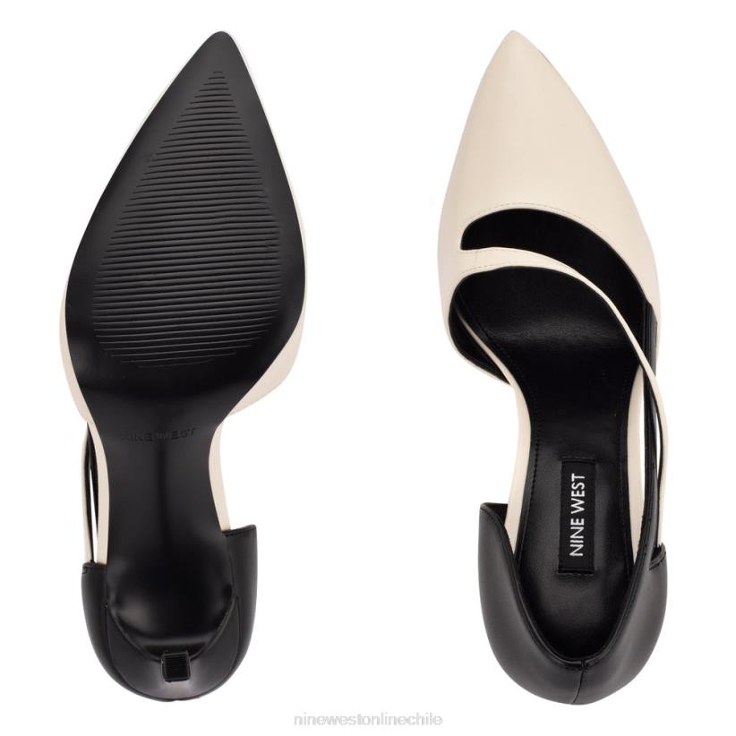 Nine West bomba de vestir decenas 2Z2T1521 crema chic/negro Nine West chile outlet