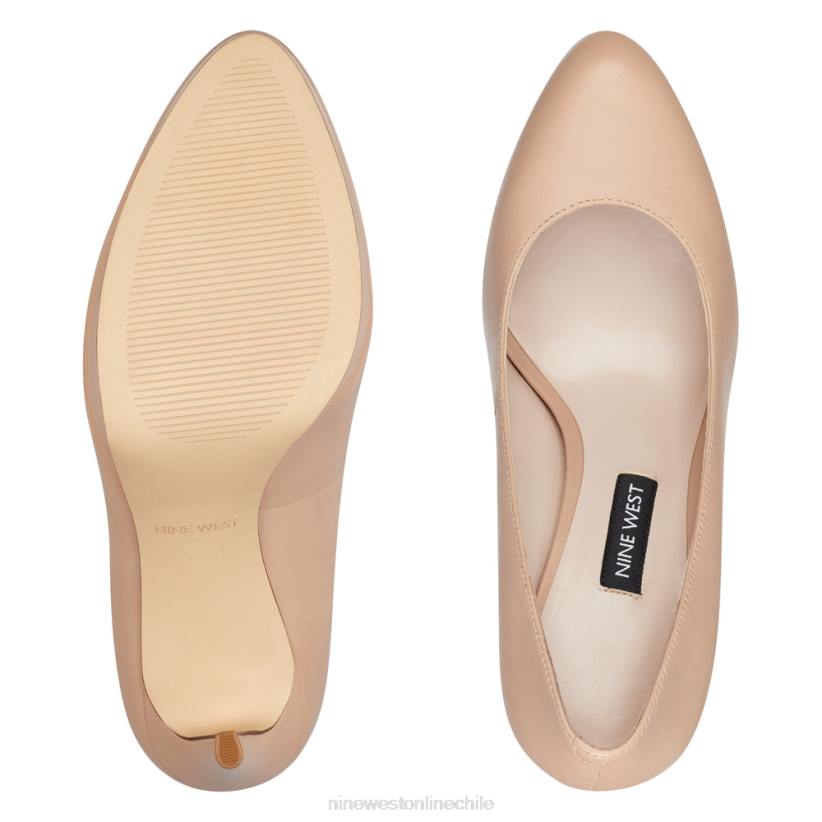 Nine West bombas de plataforma quabree 2Z2T2364 cuero apenas desnudo Nine West sandals