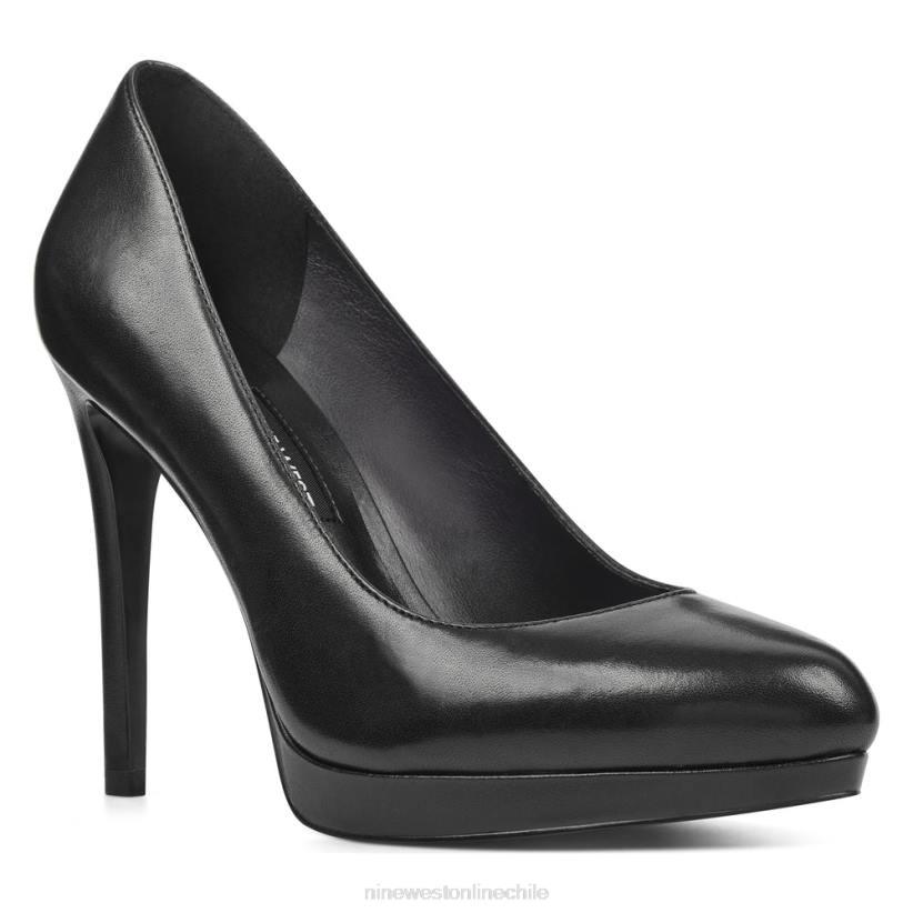 Nine West bombas de plataforma quabree 2Z2T2367 cuero negro Nine West chile outlet
