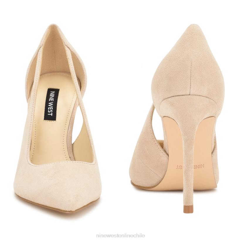 Nine West bombas recortadas favoritas 2Z2T1608 ante natural claro Nine West sandals