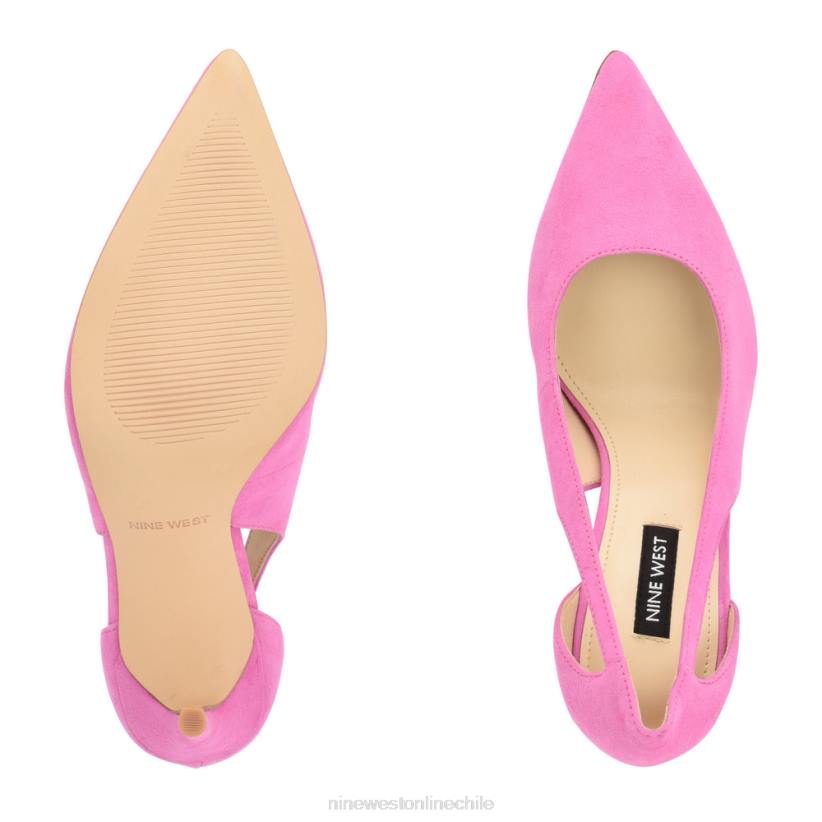 Nine West bombas recortadas favoritas 2Z2T891 gamuza rosa Nine West chile outlet