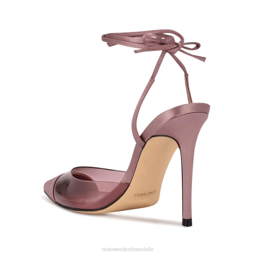 Nine West zapatos de tacón Ferest con envoltura en el tobillo 2Z2T1655 rosa/claro Nine West shoes