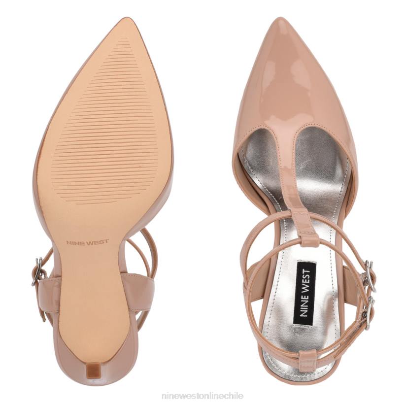 Nine West zapatos de tacón con correa en el tobillo tayes 2Z2T1519 patente apenas desnuda Nine West zapatillas chile