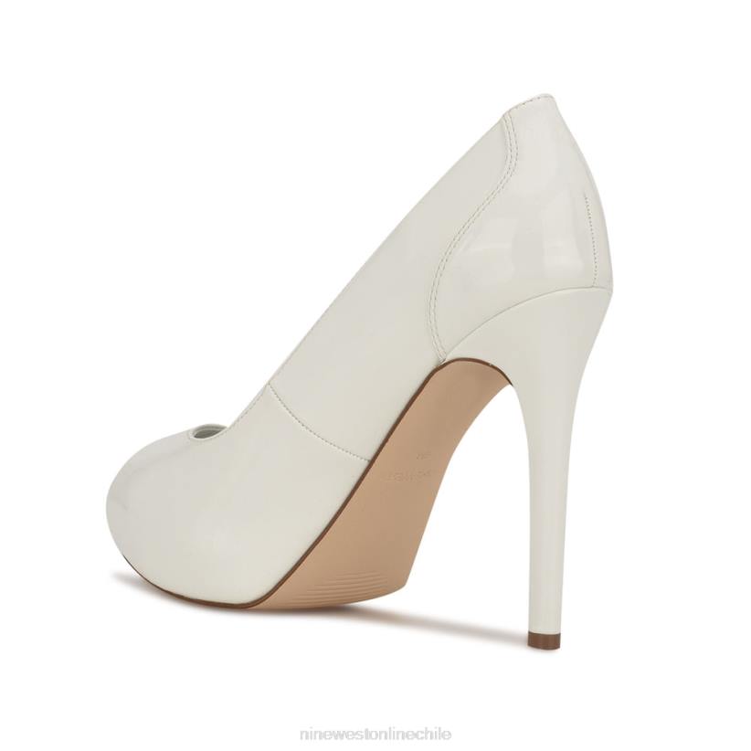 Nine West zapatos de tacón con plataforma peep toe hizzia 2Z2T2067 blanco iridiscente Nine West chile outlet